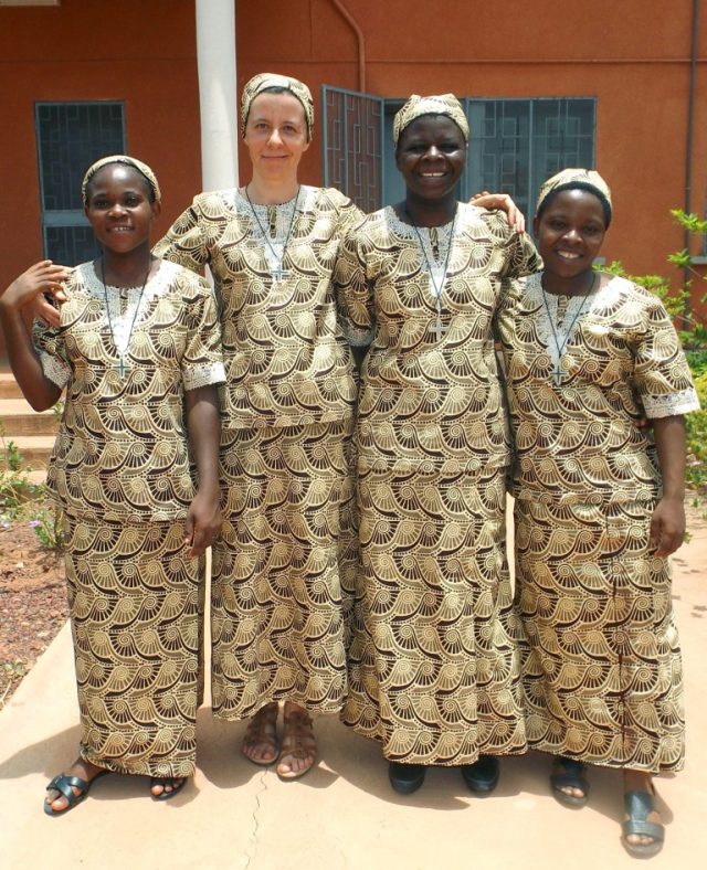 Pierwsze śluby zakonne w Bobo Dioulasso w Burkina Faso