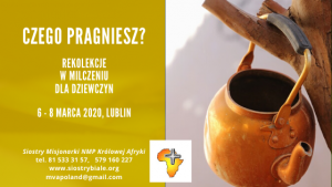 Rekolekcje 6-8 marca 2020
